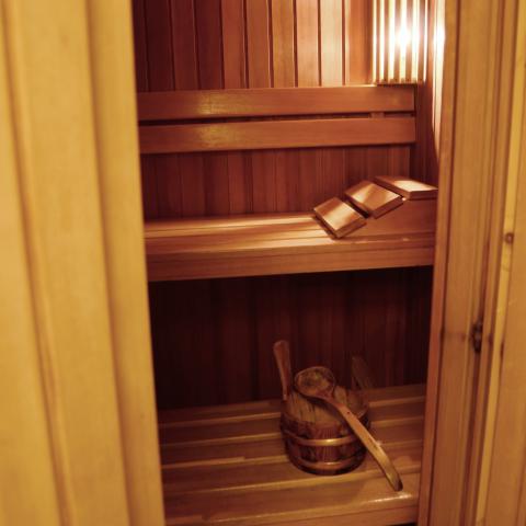 La sauna del Palazzo Uffici